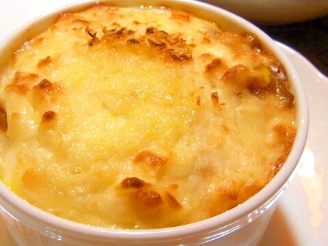 カレーリメイク 簡単カレーグラタン レシピ 作り方 By メリッコ 楽天レシピ
